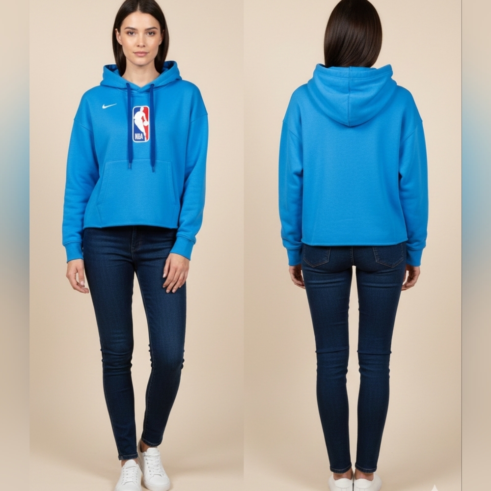 Nike Women's Bright Blue NBA Hoodie